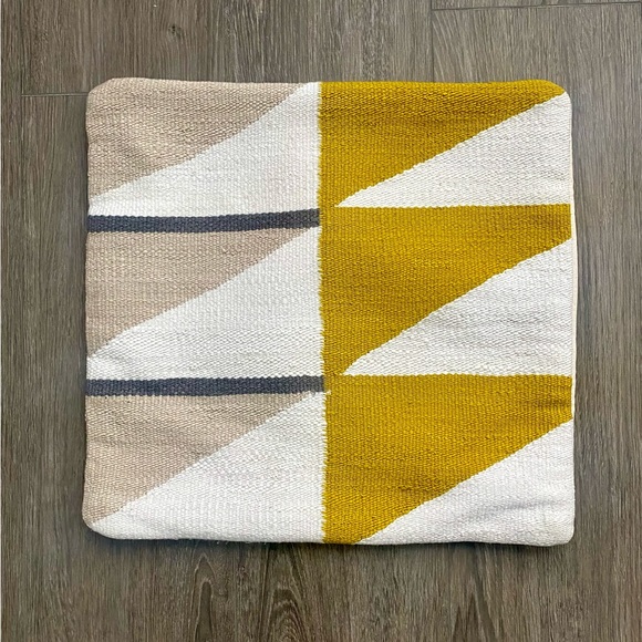 West Elm Accents West Elm Yellow Pillow Cover 8 X 18 Poshmark